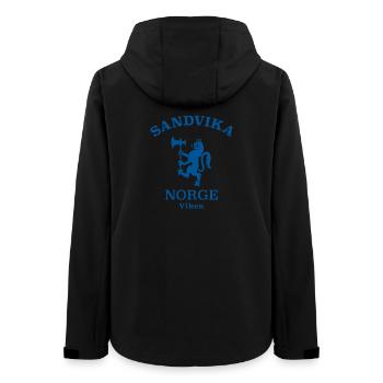 SANDVIKA Norwegen Norvège Norge - Veste softshell femme recyclée Stanley/Stella - noir - Dos - AI Model Female 172 light (172cm)