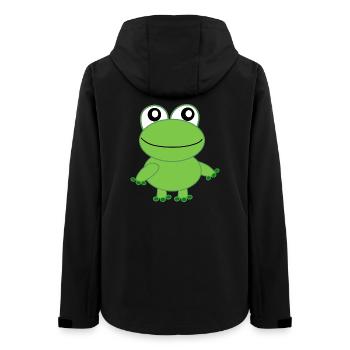 Grenouille - Veste softshell femme recyclée Stanley/Stella - noir - Dos - AI Model Female 172 light (172cm)