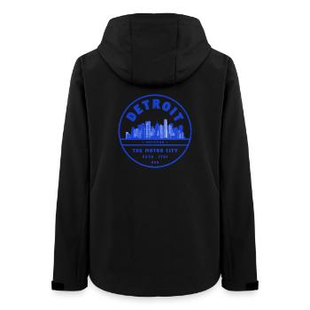 Detroit États-Unis - Veste softshell femme recyclée Stanley/Stella - noir - Dos - AI Model Female 172 light (172cm)