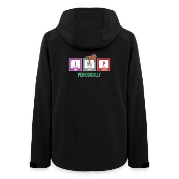 Sleeping Sloth Animal Statement Mammal - Women’s Recycled Softshell Jacket by Stanley/Stella - black - Back - AI Model Female 172 light (172cm)