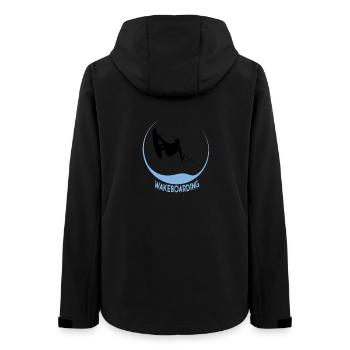 wakeboarding - Veste softshell femme recyclée Stanley/Stella - noir - Dos - AI Model Female 172 light (172cm)