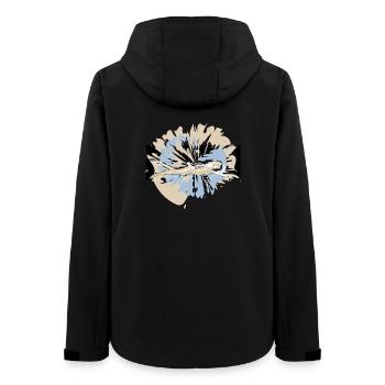 Perfektes Design für dein Schwimmoutfit - Frauen Recycelte Softshelljacke von Stanley/Stella - Schwarz - Hinten - AI Model Female 172 light (172cm)