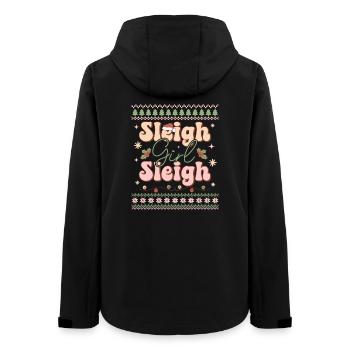 Pull de Noël moche - Veste softshell femme recyclée Stanley/Stella - noir - Dos - AI Model Female 172 light (172cm)