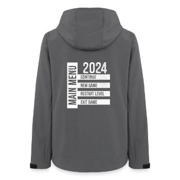 Hauptmenü Fortsetzen Neues Spiel Neustart Level beenden - Frauen Recycelte Softshelljacke von Stanley/Stella - Anthrazit - Hinten - AI Model Female 172 light (172cm)