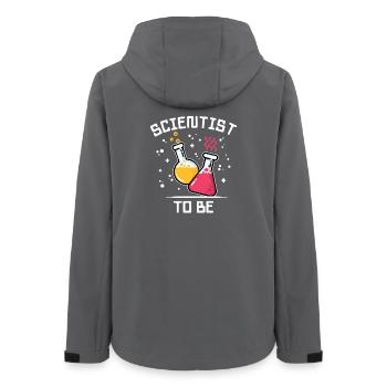 Career Scientist Statement Job Profession Success - Women’s Recycled Softshell Jacket by Stanley/Stella - anthracite - Back - AI Model Female 172 light (172cm)