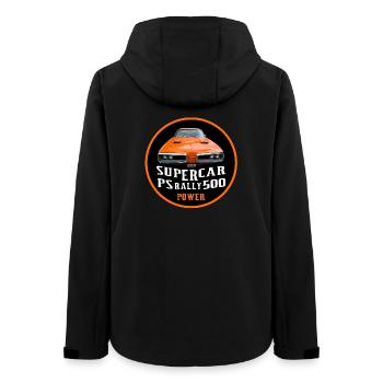 SUPERCAR - Veste softshell femme recyclée Stanley/Stella - noir - Dos - AI Model Female 172 light (172cm)