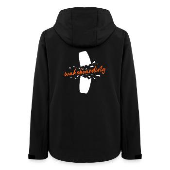 Sports nautiques Wakesurf Planche de surf Wakeboard Dicton - Veste softshell femme recyclée Stanley/Stella - noir - Dos - AI Model Female 172 light (172cm)