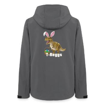 T-Regg's Easter outfit for young and old - Women’s Recycled Softshell Jacket by Stanley/Stella - anthracite - Back - AI Model Female 172 light (172cm)
