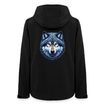 Loup - Veste softshell femme recyclée Stanley/Stella - noir - Dos - AI Model Female 172 light (172cm)
