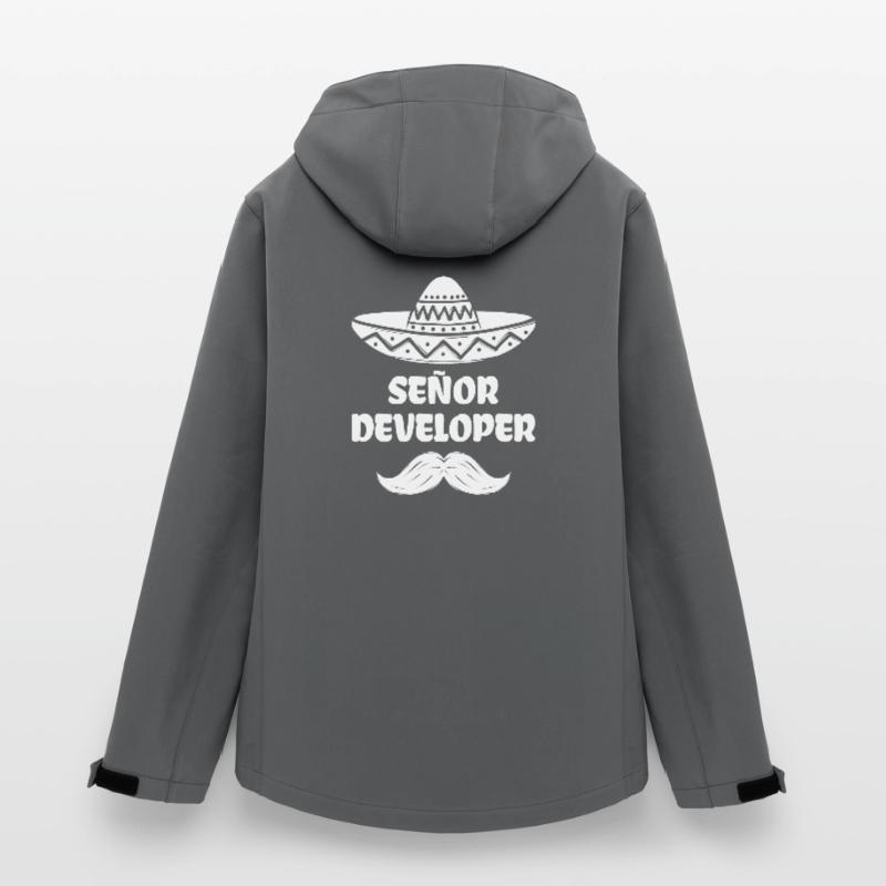 Developer Statement Code Computer Science Geek Scripting Women’s Recycled Softshell Jacket by Stanley/Stella