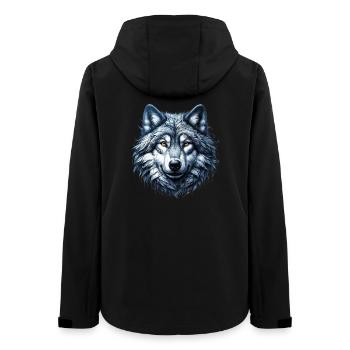Loup - Veste softshell femme recyclée Stanley/Stella - noir - Dos - AI Model Female 172 light (172cm)