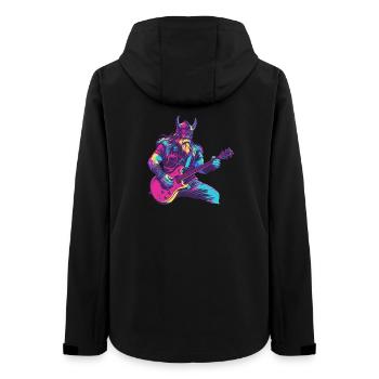 Heavy Viking - Veste softshell femme recyclée Stanley/Stella - noir - Dos - AI Model Female 172 light (172cm)
