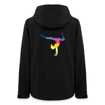 Gymnaste Gymnastique Club de gymnastique Gymnastique Gymnastique - Veste softshell femme recyclée Stanley/Stella - noir - Dos - AI Model Female 172 light (172cm)