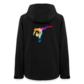 Gymnaste Gymnastique Club de gymnastique Gymnastique Gymnastique - Veste softshell femme recyclée Stanley/Stella - noir - Dos - AI Model Female 172 light (172cm)