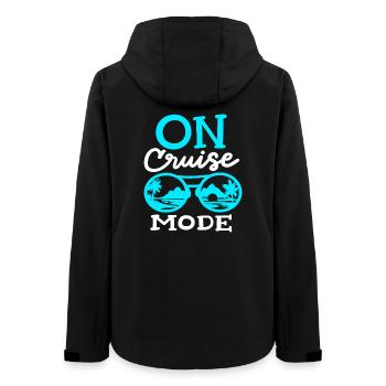 Kreuzfahrt Urlaub Schiffreise - Frauen Recycelte Softshelljacke von Stanley/Stella - Schwarz - Hinten - AI Model Female 172 light (172cm)