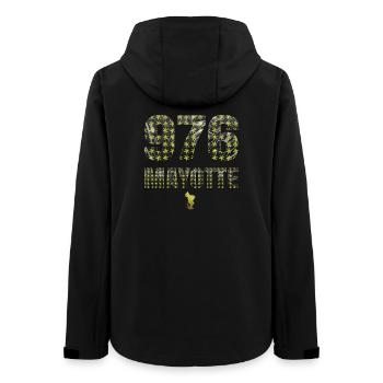 T SHIRT 976 MAYOTTE - Women’s Recycled Softshell Jacket by Stanley/Stella - black - Back - AI Model Female 172 light (172cm)