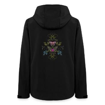 Sorcière des herbes Sorcière - Veste softshell femme recyclée Stanley/Stella - noir - Dos - AI Model Female 172 light (172cm)