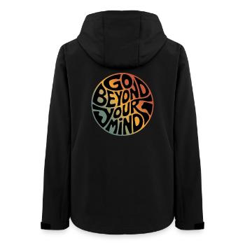 Allez au-delà de votre - Veste softshell femme recyclée Stanley/Stella - noir - Dos - AI Model Female 172 light (172cm)