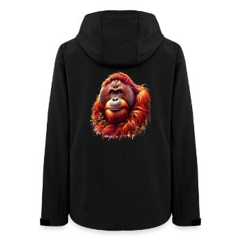 Orang-outan Orang-outan - Veste softshell femme recyclée Stanley/Stella - noir - Dos - AI Model Female 172 light (172cm)