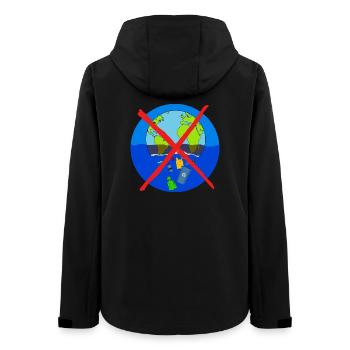 Planet Erde - Frauen Recycelte Softshelljacke von Stanley/Stella - Schwarz - Hinten - AI Model Female 172 light (172cm)