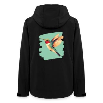 Colibri - Veste softshell femme recyclée Stanley/Stella - noir - Dos - AI Model Female 172 light (172cm)
