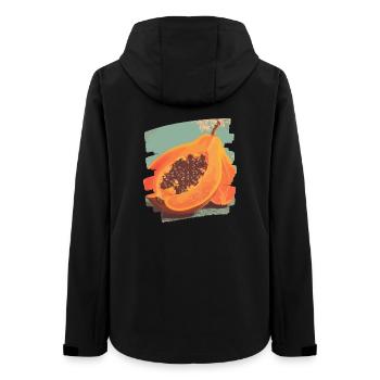 Papaye - Veste softshell femme recyclée Stanley/Stella - noir - Dos - AI Model Female 172 light (172cm)