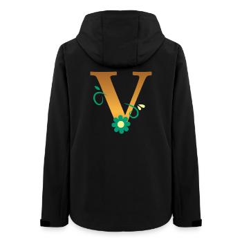 V - Veste softshell femme recyclée Stanley/Stella - noir - Dos - AI Model Female 172 light (172cm)