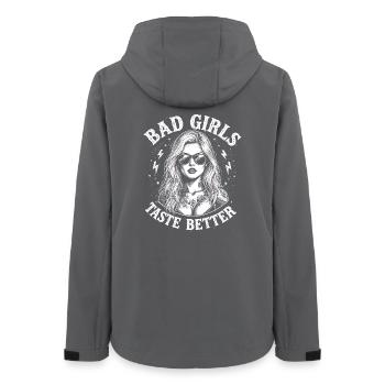 Les mauvaises filles ont meilleur goût que les filles tatouées B - Veste softshell femme recyclée Stanley/Stella - charbon - Dos - AI Model Female 172 light (172cm)