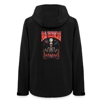 Nail designer Nail technician Halloween - Women’s Recycled Softshell Jacket by Stanley/Stella - black - Back - AI Model Female 172 light (172cm)