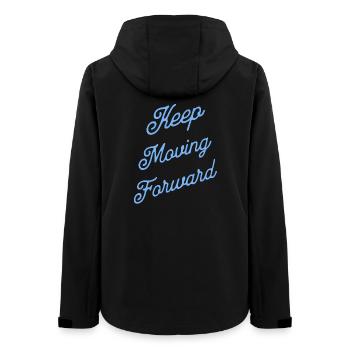 Mach weiter voran - Frauen Recycelte Softshelljacke von Stanley/Stella - Schwarz - Hinten - AI Model Female 172 light (172cm)