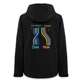 Biologielehrer Biologe Mikrobiologie Biologe - Frauen Recycelte Softshelljacke von Stanley/Stella - Schwarz - Hinten - AI Model Female 172 light (172cm)