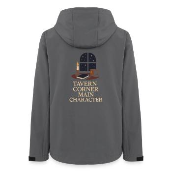 Booktok Fantasy Bookish Humour Cadeau pour - Veste softshell femme recyclée Stanley/Stella - charbon - Dos - AI Model Female 172 light (172cm)