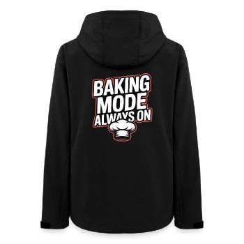 Baking Mode Always On - Frauen Recycelte Softshelljacke von Stanley/Stella - Schwarz - Hinten - AI Model Female 172 light (172cm)