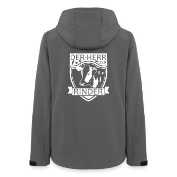 Physics Physicist Teacher Science Funny Saying - Women’s Recycled Softshell Jacket by Stanley/Stella - anthracite - Back - AI Model Female 172 light (172cm)
