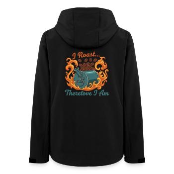 Je rôtis, donc je suis - Veste softshell femme recyclée Stanley/Stella - noir - Dos - AI Model Female 172 light (172cm)