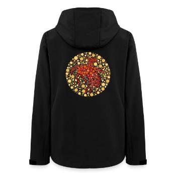 Test de couleur du Reiter Rodeo - Veste softshell femme recyclée Stanley/Stella - noir - Dos - AI Model Female 172 light (172cm)