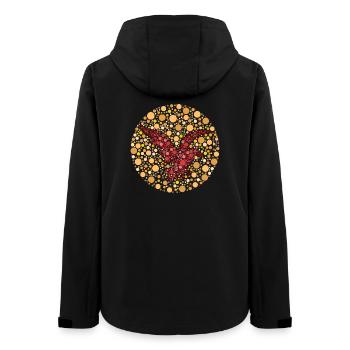 Test de couleur Adler - Veste softshell femme recyclée Stanley/Stella - noir - Dos - AI Model Female 172 light (172cm)