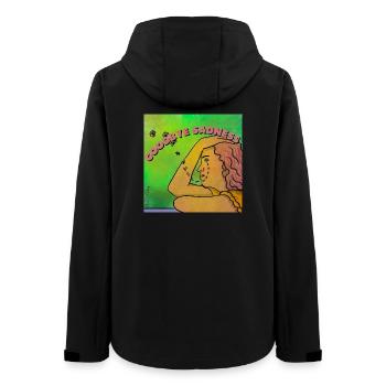 Leb wohl, Traurigkeit - Frauen Recycelte Softshelljacke von Stanley/Stella - Schwarz - Hinten - AI Model Female 172 light (172cm)
