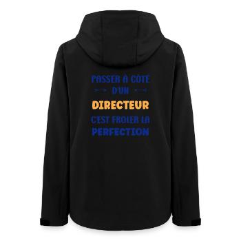 Mit einem Regisseur nahe an der Perfektion - Frauen Recycelte Softshelljacke von Stanley/Stella - Schwarz - Hinten - AI Model Female 172 light (172cm)