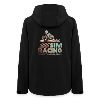 Sim Racing : plus que le jeu vidéo - Veste softshell femme recyclée Stanley/Stella - noir - Dos - AI Model Female 172 light (172cm)