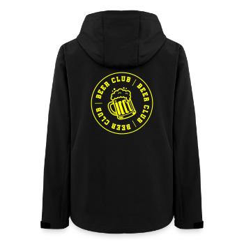 Club de Bière Club Booze - Veste softshell femme recyclée Stanley/Stella - noir - Dos - AI Model Female 172 light (172cm)