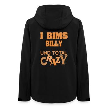 first name Billy - Women’s Recycled Softshell Jacket by Stanley/Stella - black - Back - AI Model Female 172 light (172cm)