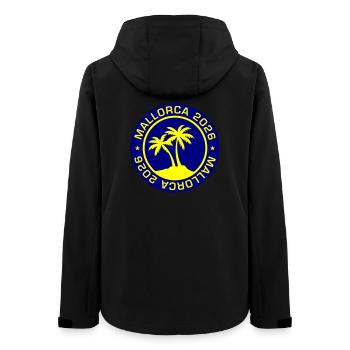 Mallorca 2026 - Frauen Recycelte Softshelljacke von Stanley/Stella - Schwarz - Hinten - AI Model Female 172 light (172cm)