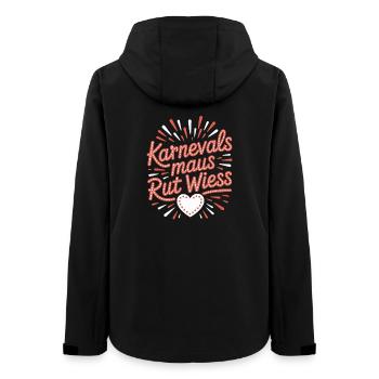Carnival Mouse Rut Wiess Cologne Cologne Cologne Carnival Mouse - Women’s Recycled Softshell Jacket by Stanley/Stella - black - Back - AI Model Female 172 light (172cm)