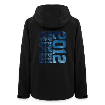 LIMITED EDITION 2012 14 YEARS 14TH BIRTHDAY - Women’s Recycled Softshell Jacket by Stanley/Stella - black - Back - AI Model Female 172 light (172cm)