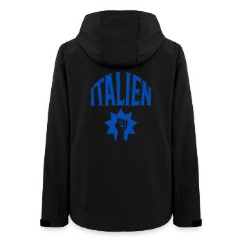 Italie - Veste softshell femme recyclée Stanley/Stella - noir - Dos - AI Model Female 172 light (172cm)