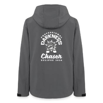 Solar eclipse 2026, August 12 - Women’s Recycled Softshell Jacket by Stanley/Stella - anthracite - Back - AI Model Female 172 light (172cm)