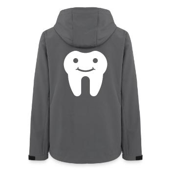dent - Veste softshell femme recyclée Stanley/Stella - charbon - Dos - AI Model Female 172 light (172cm)