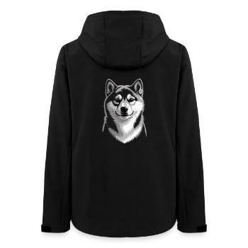 Rauque - Veste softshell femme recyclée Stanley/Stella - noir - Dos - AI Model Female 172 light (172cm)