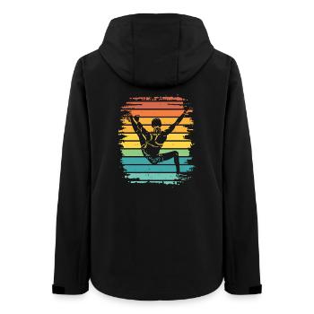 Bloc de bloc de Boulderer - Veste softshell femme recyclée Stanley/Stella - noir - Dos - AI Model Female 172 light (172cm)